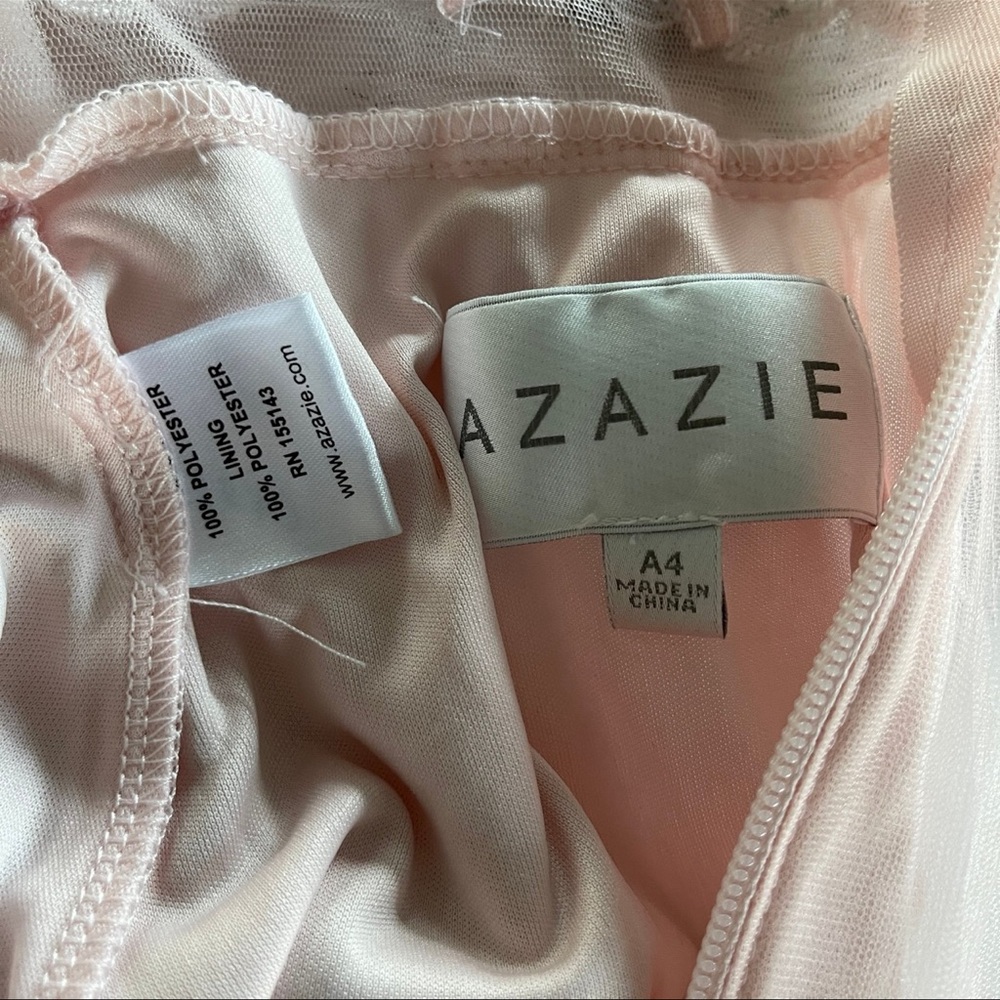 Azazie Soft Pink Dress - Picture 4 of 12